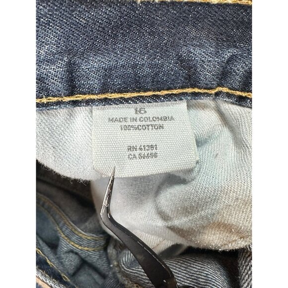 Polo Ralph Lauren Jeans Womens  Size 16 Authentic Dungarees Denim Straight Fit - Picture 11 of 14